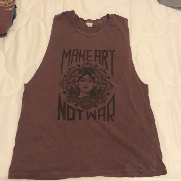 Obey Tops - Obey “Make Art Not War” Tank